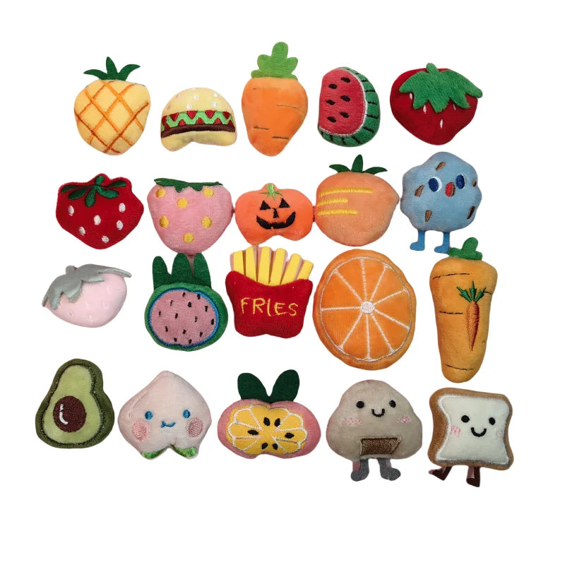 Mini Catnip Plush Toy Set for Cats – Random Assortment, 10 to 100 Pieces