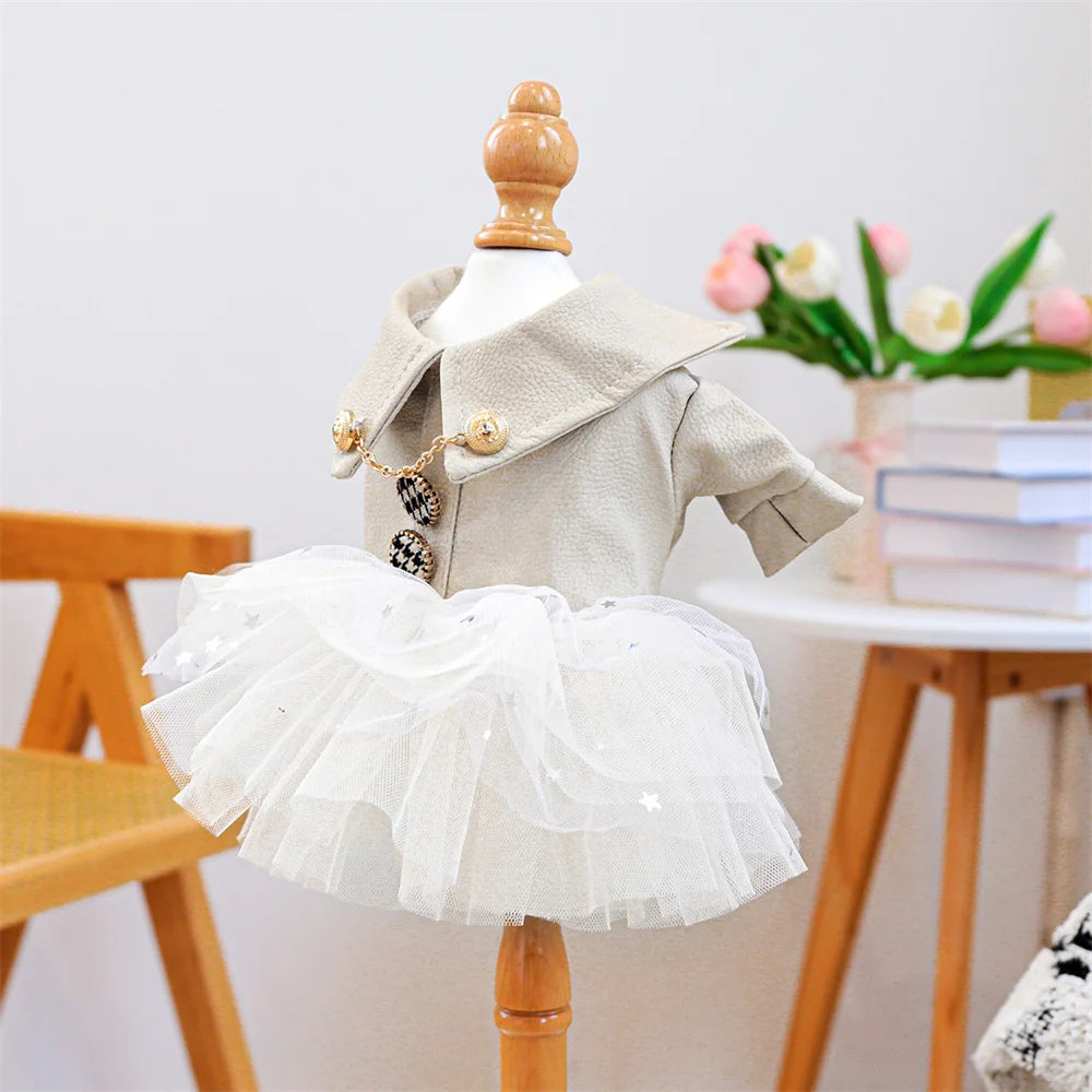 Sequin & Lace Pet Dress