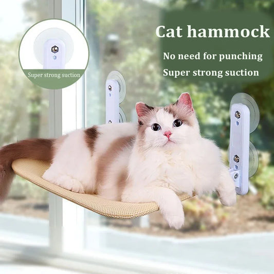 Foldable Breathable Cat Hammock & Windowsill Bed