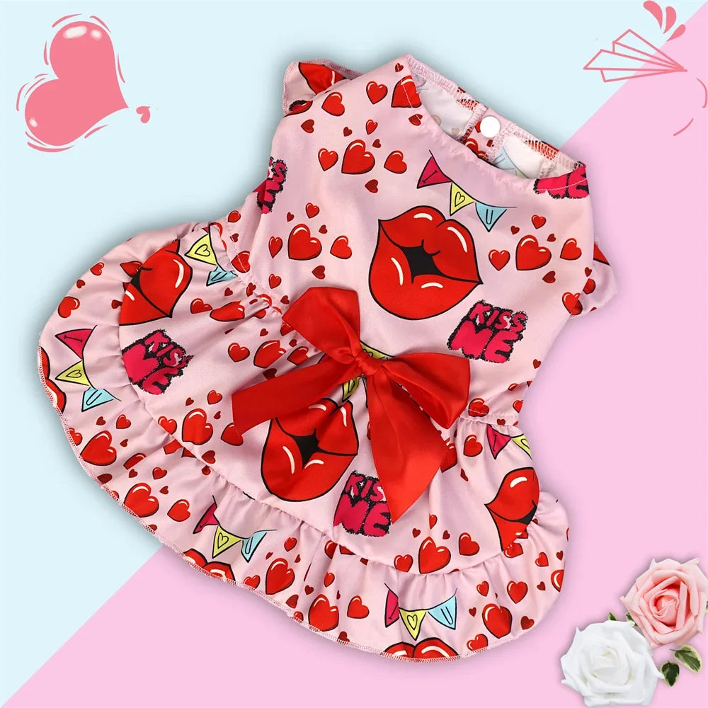 Bow Knot Princess Dress for Small Dogs & Cats