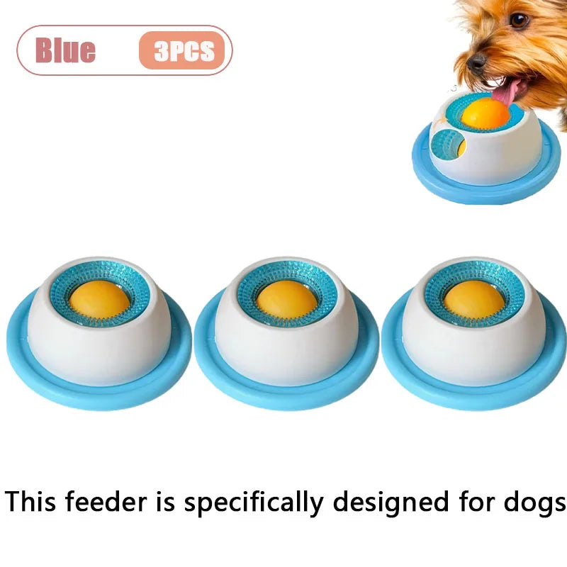 Non-Slip Lick Mat Slow Feeder for Dogs & Cats — Calming & Oral Health