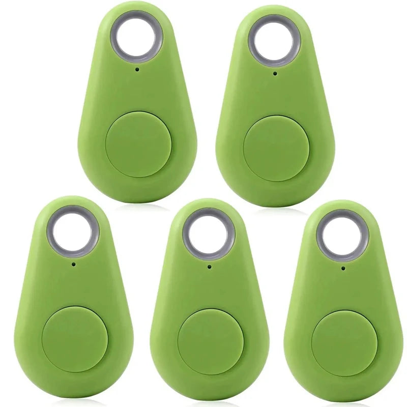 Bluetooth Anti-Lost Tracker Tags for Pets, Keys & Bags — Single to 5-Pack