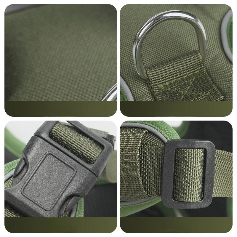 Large Dog Harness with Leash - Training Vest for Medium to Large Dogs