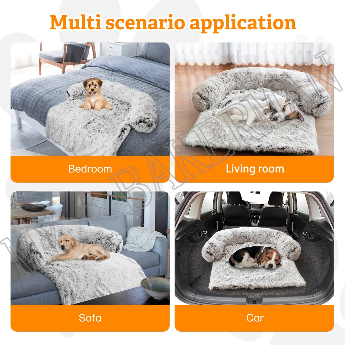 Warm Washable Sofa Bed for Dogs & Cats
