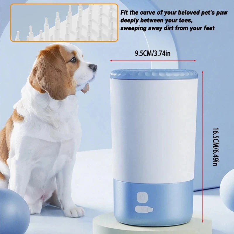 Portable Electric Pet Paw Cleaner | Low Noise & Waterproof