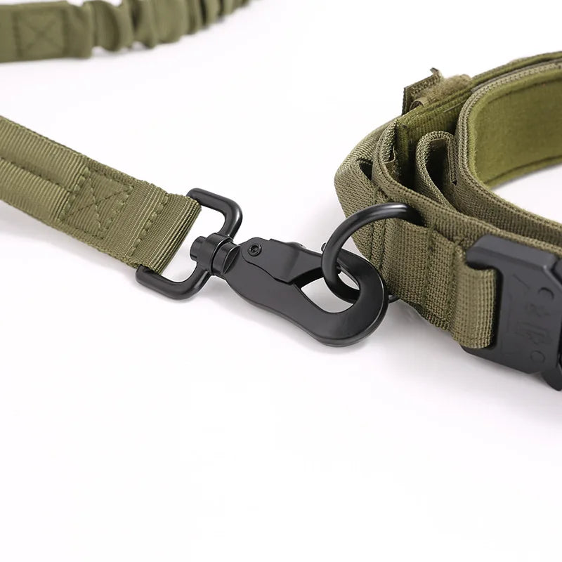 Durable Nylon Dog Collar & Leash Set for Large Dogs