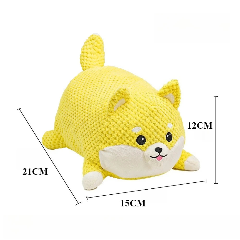Plush Animal Dog Toy – Bite-Resistant Squeaky Comfort Toy