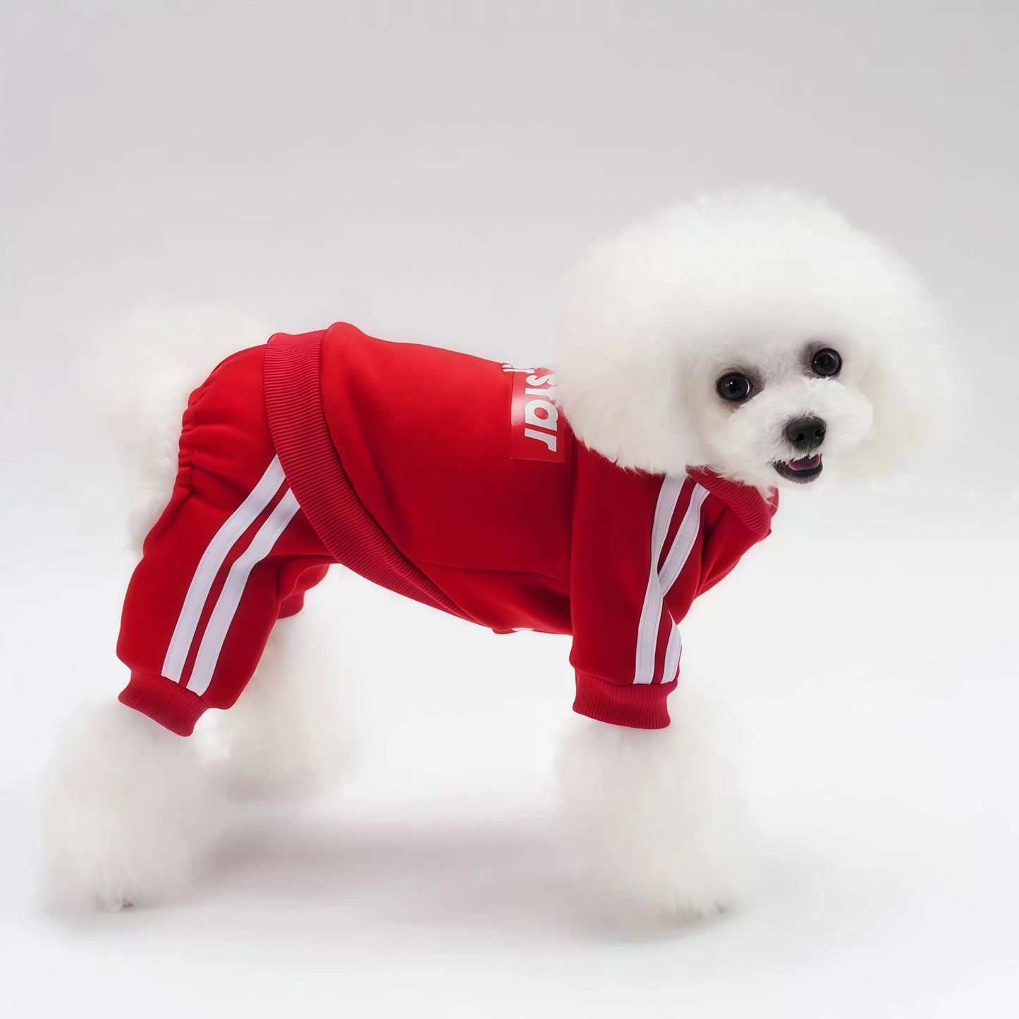 Fleece Hoodie Jumpsuit for Dogs & Cats