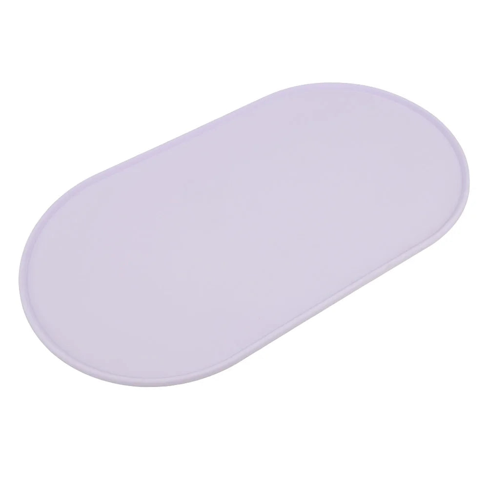 Non-Slip Silicone Pet Bowl Mat for Dogs & Cats