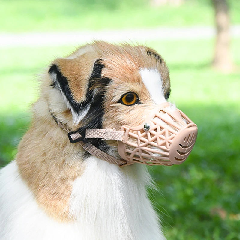 Adjustable Basket Muzzle for Dogs — 7 Sizes