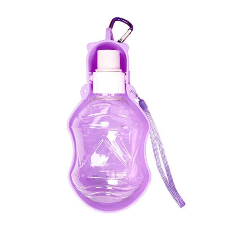 Portable Dog Water Bottle with Bowl