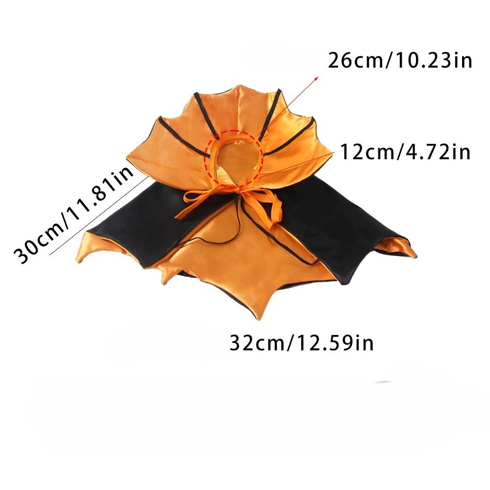 Vampire Cloak Pet Costume for Dogs and Cats