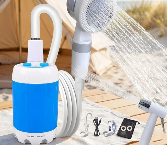 Rechargeable Portable Outdoor Shower Pump with 2m Hose