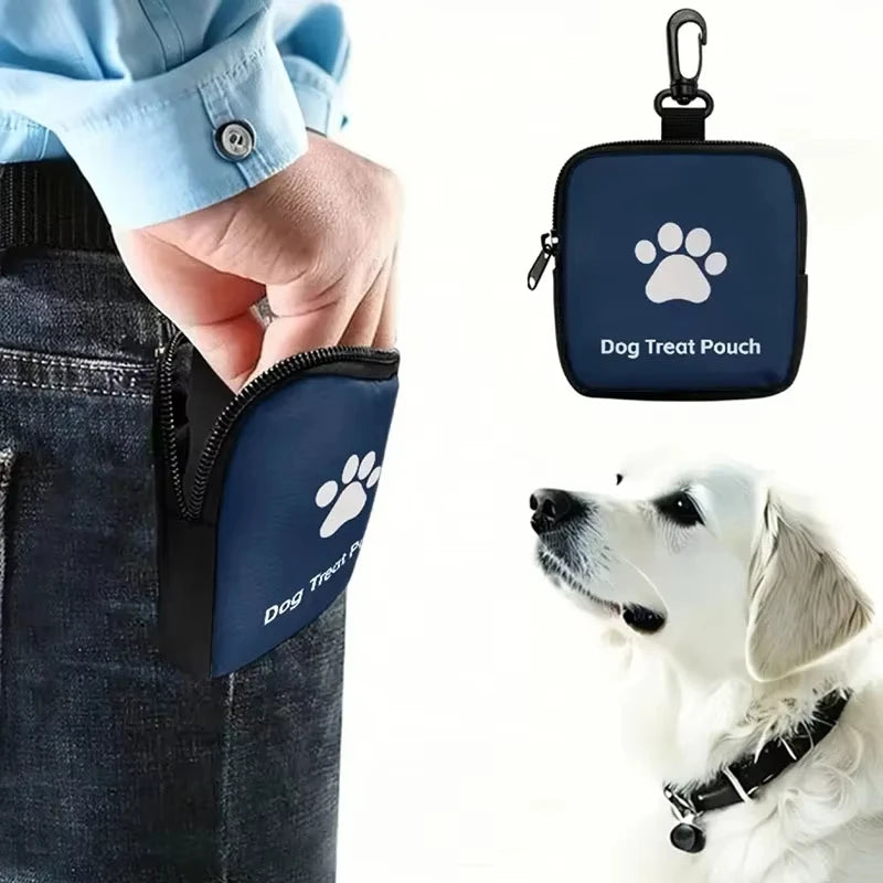 Portable Dog Treat Training Bag with Belt Clip
