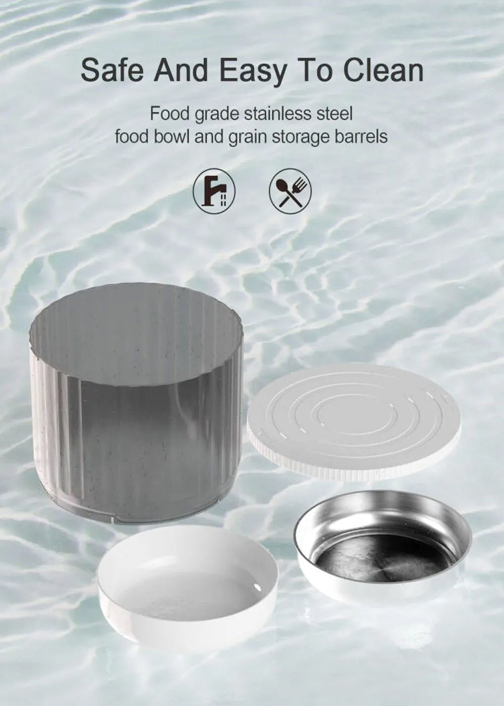 4L Pet Feeder Tuya WIFI Automatic Dog Food Dispenser Smart Cat Feeder 2L Cat Automatic Drinking Fountain Dog Water Feeder
