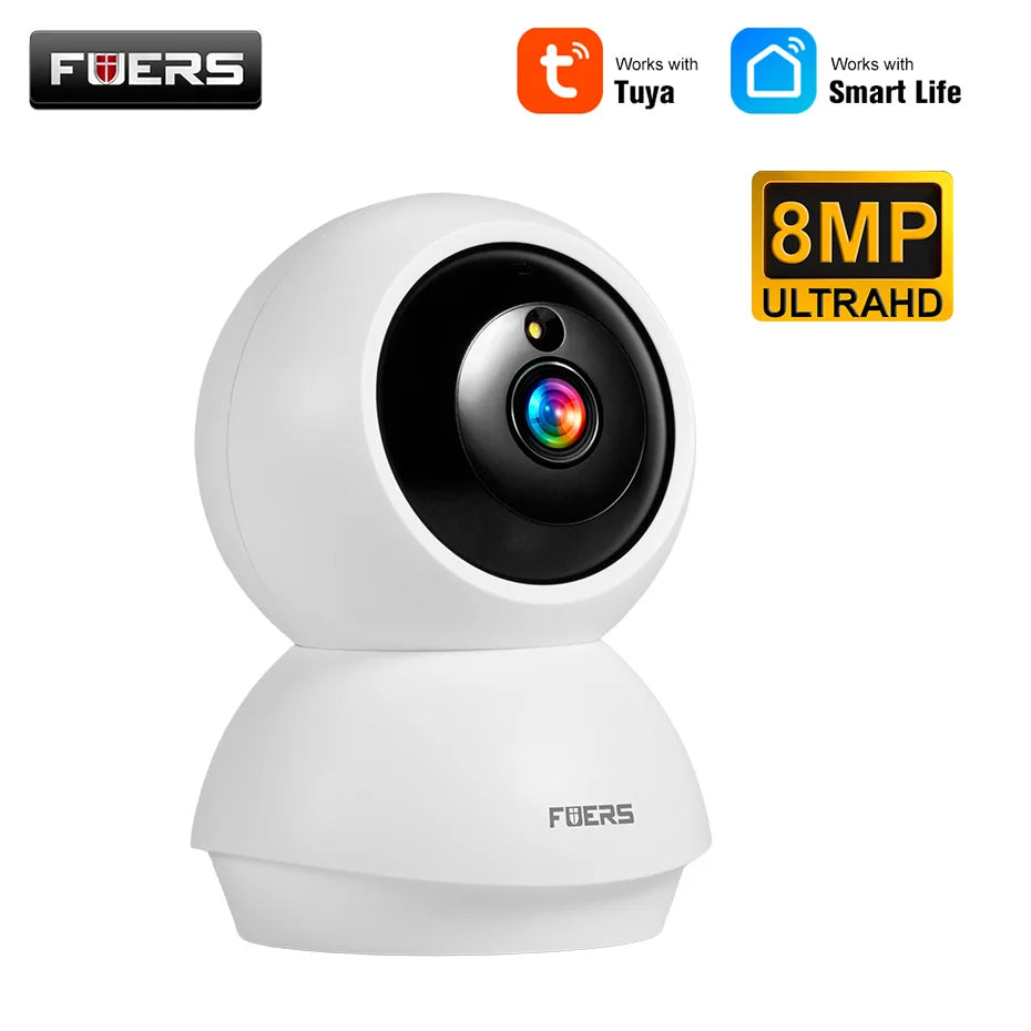 Smart WiFi Pet Camera with Motion Tracking & Two-Way Audio