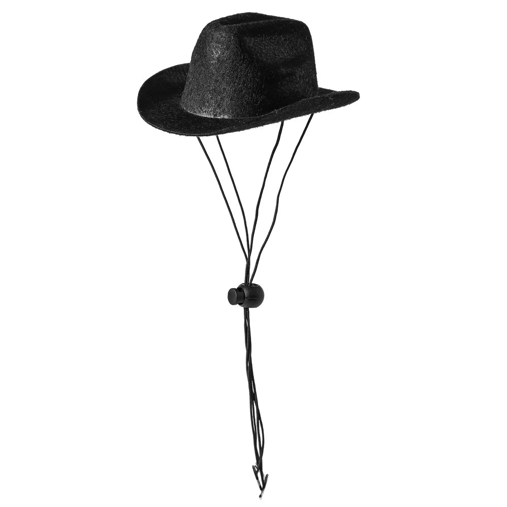 Western Cowboy Pet Hat for Cats & Small Dogs