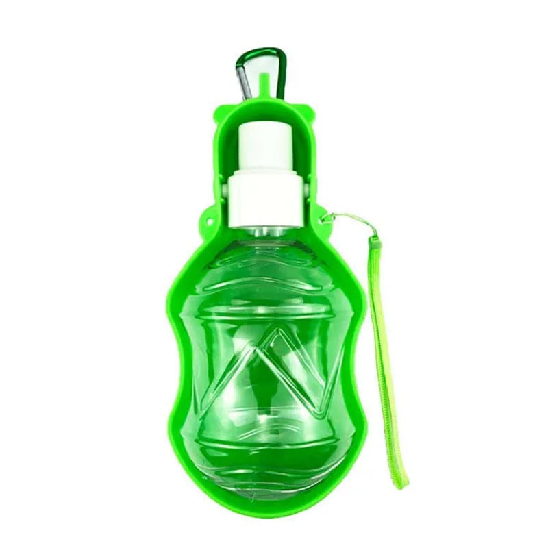 Portable Dog Water Bottle with Bowl