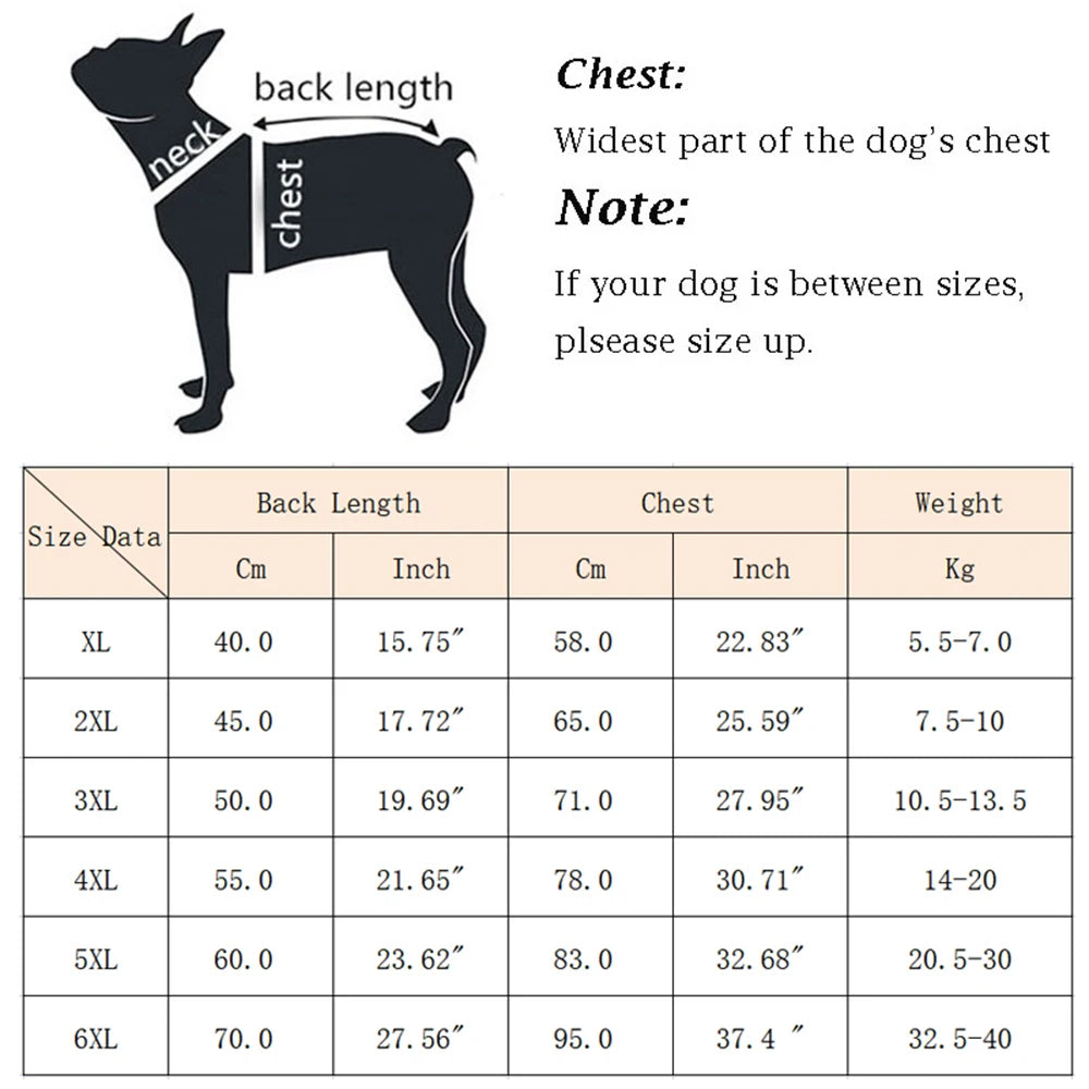 Waterproof Reflective Down Jacket for Dogs