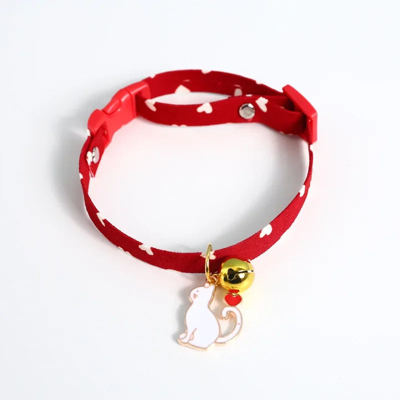 Fruity Avocado Pendant Collar with Bell for Small Dogs and Cats