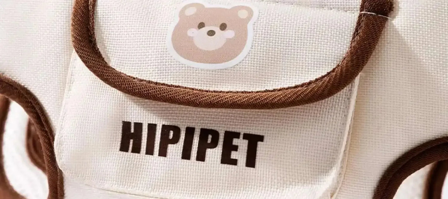 Sac de transport pour animaux de compagnie avec design de sac à dos