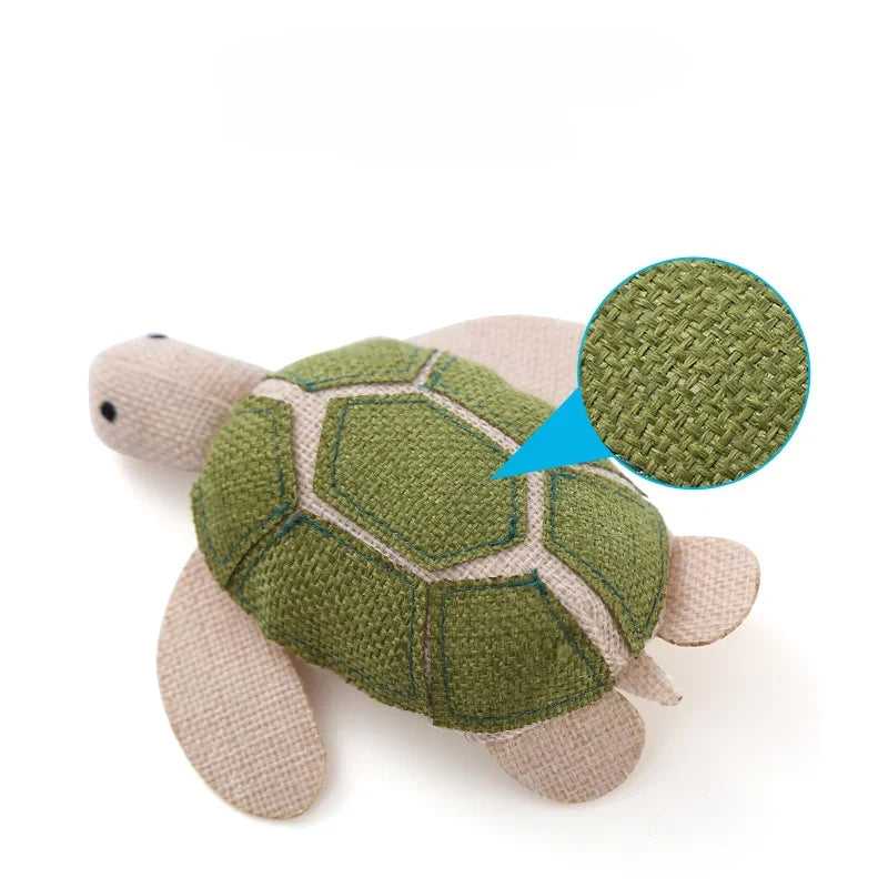 Marine Animal Catnip Crinkle Toy