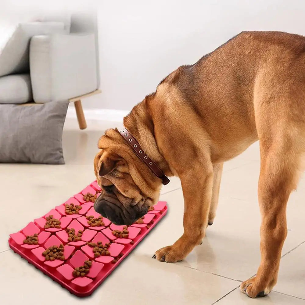 Silicone Dog Lick Mat with Suction Cups