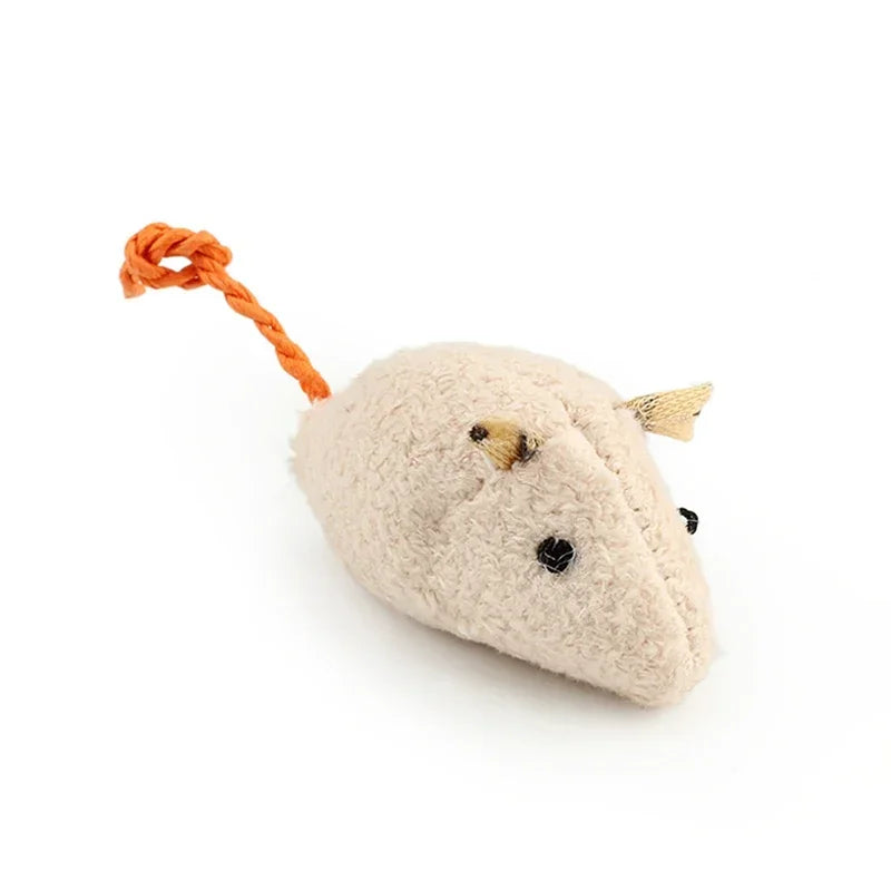 Plush Catnip Mouse Toy for Cats