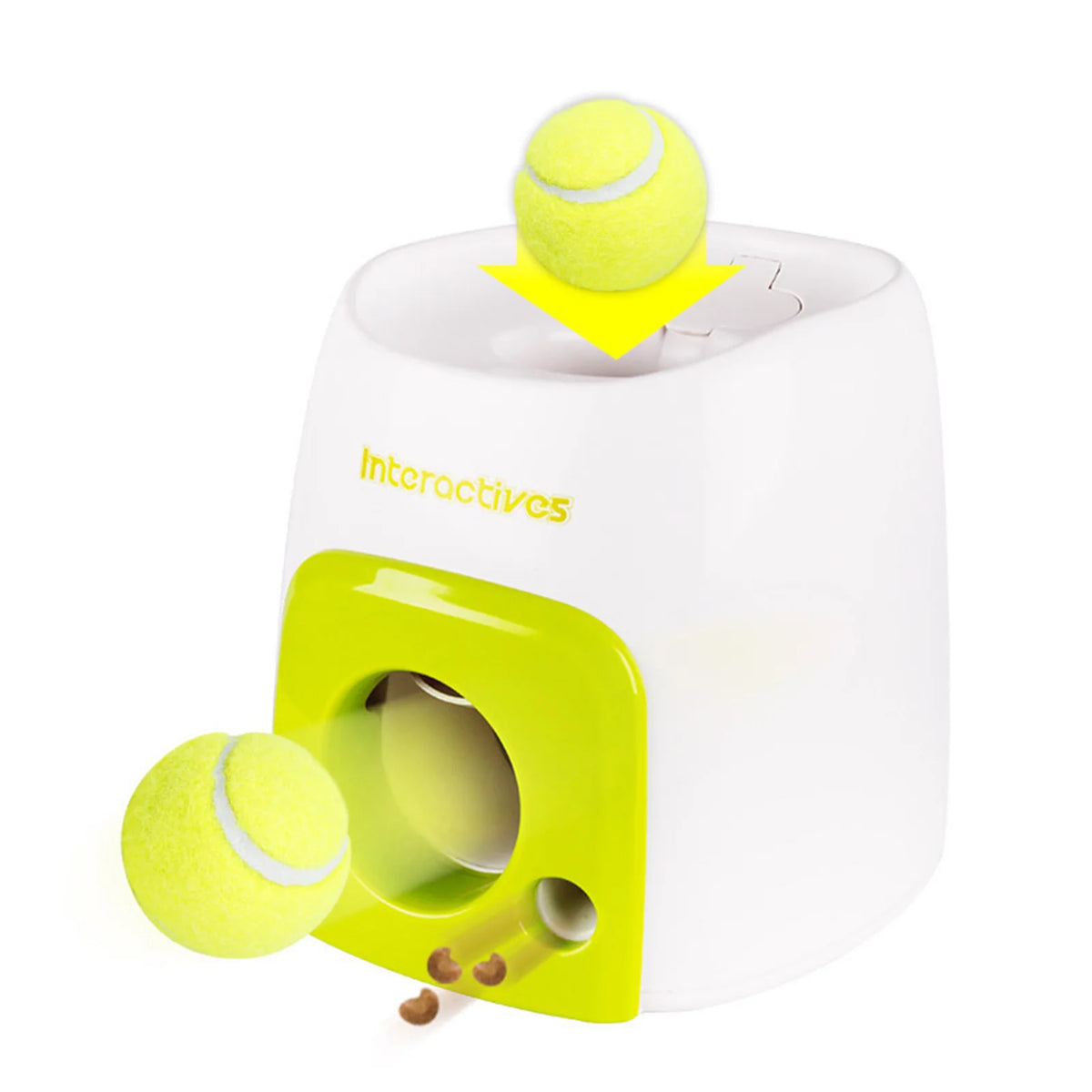 Automatic Dog Ball Launcher & Treat Reward Machine