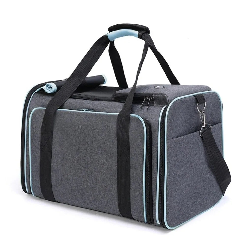 Expandable Oxford Pet Travel Carrier