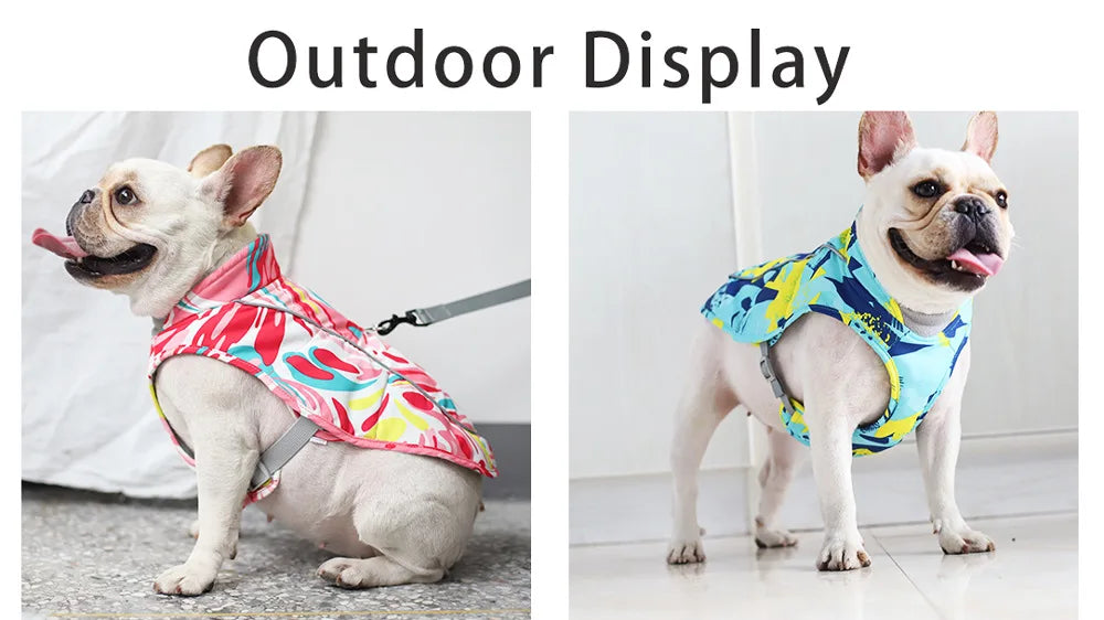 Waterproof Reflective Dog Jacket Vest Harness