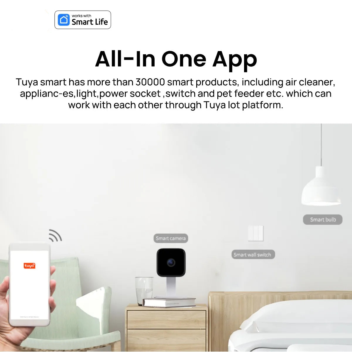 1080p WiFi Indoor Security Camera — Baby, Pet & Home Monitor with Motion Tracking