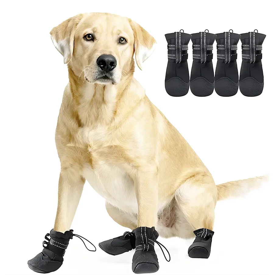 Waterproof Anti-Slip Dog Shoes & Booties for Small & Medium Dogs