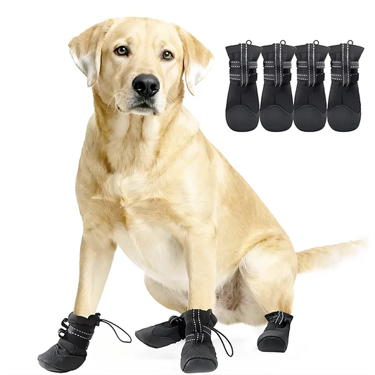 Waterproof Anti-Slip Dog Shoes & Booties for Small & Medium Dogs