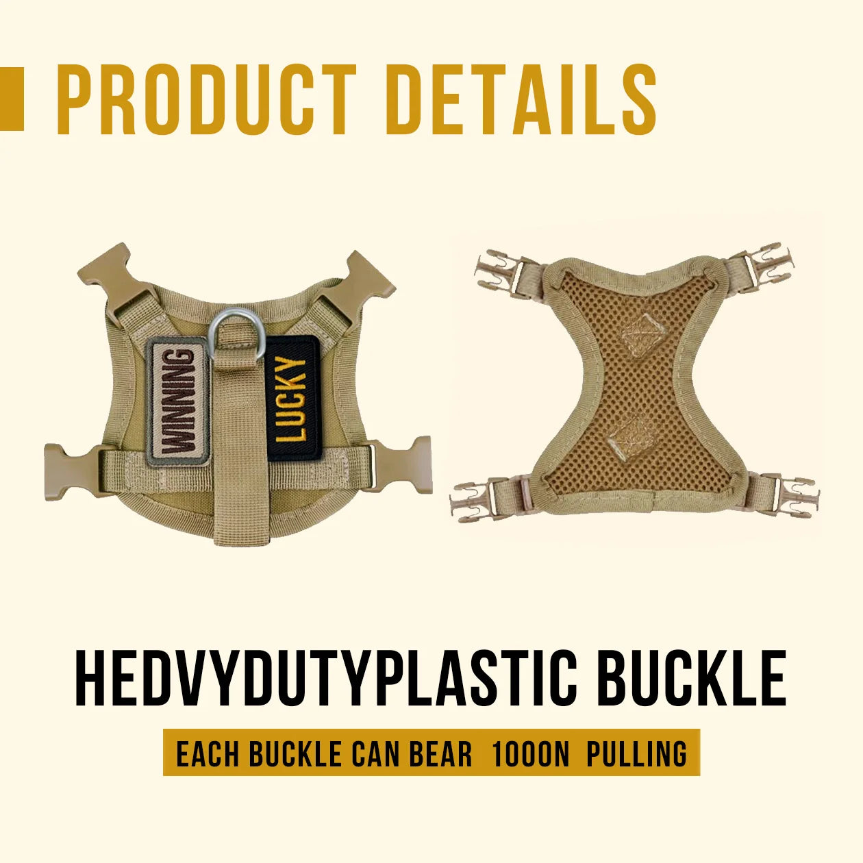 Escape-Proof Cat & Small Dog Harness Set
