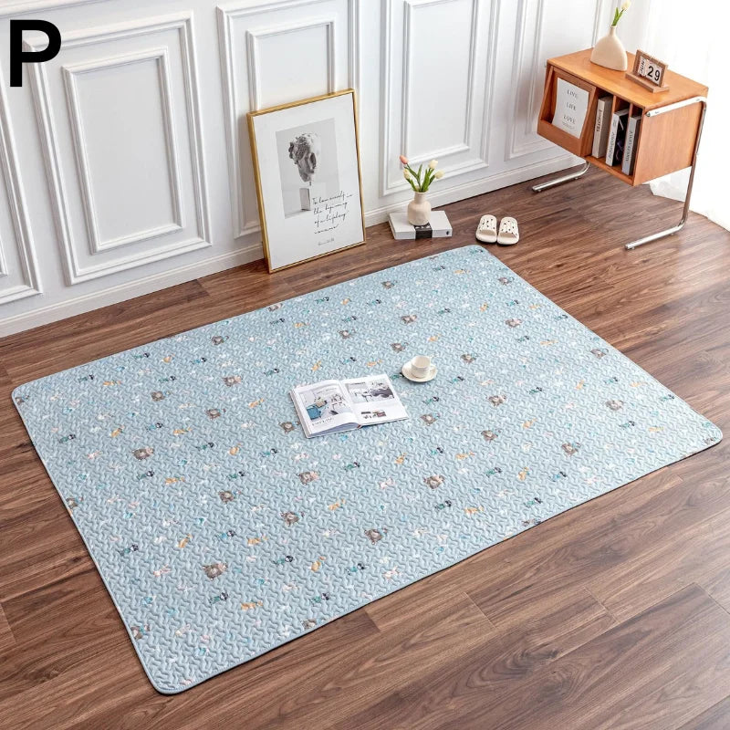 Washable Cotton Pet Floor Mat – Multi-Use Bedding Pad