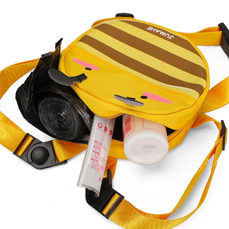 Cartoon Print Backpack Harness for Small Dogs & Puppies