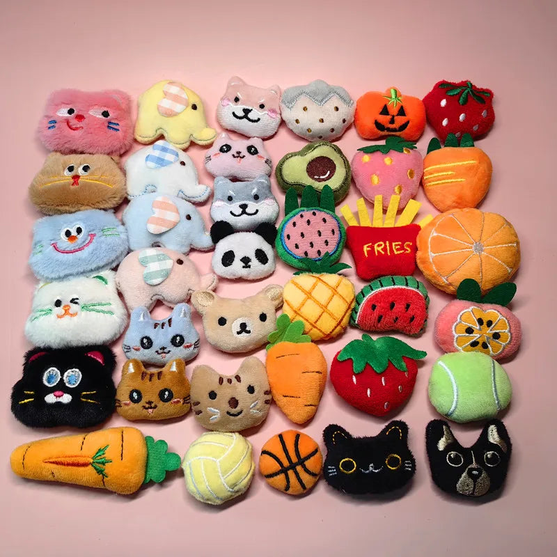 Catnip Plush Chew Toys for Kittens – Bite-Resistant with Real Catmint