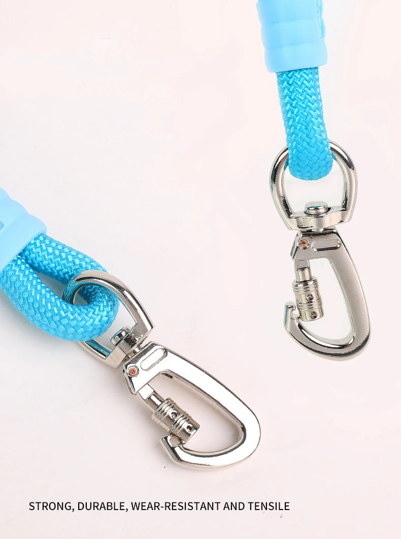 Anti-Slip Nylon Dog Lead — Lightweight & Wear-Resistant
