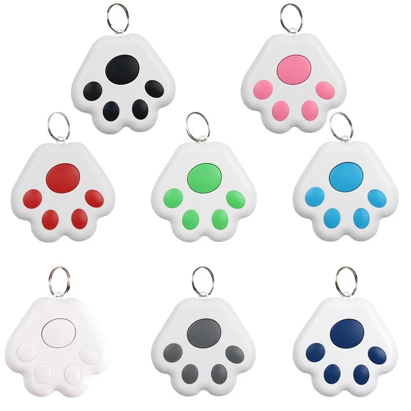 Dog Paw Bluetooth Tracker — Anti-Lost Tag for Pets, Keys & Bags