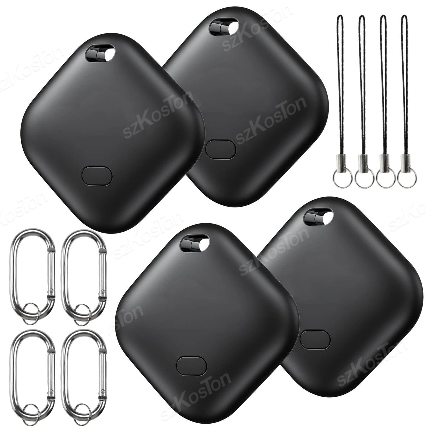 Mini traceur GPS pour animaux de compagnie et enfants - Localisateur intelligent compatible avec Localiser d'iOS