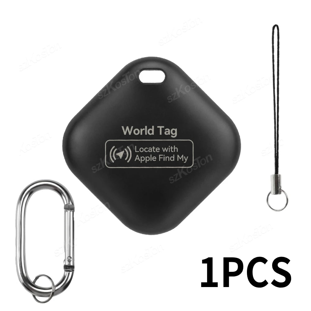 Mini traceur GPS pour animaux de compagnie et enfants - Localisateur intelligent compatible avec Localiser d'iOS