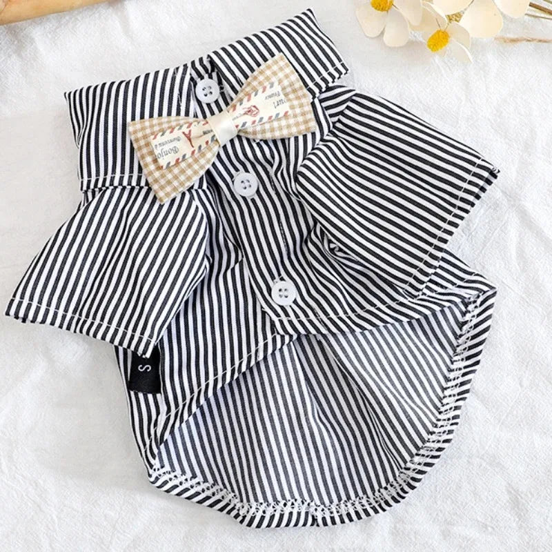 Vêtements d'été pour chiots - Chemise et chemisier pour chien, vêtements de printemps pour animaux de compagnie