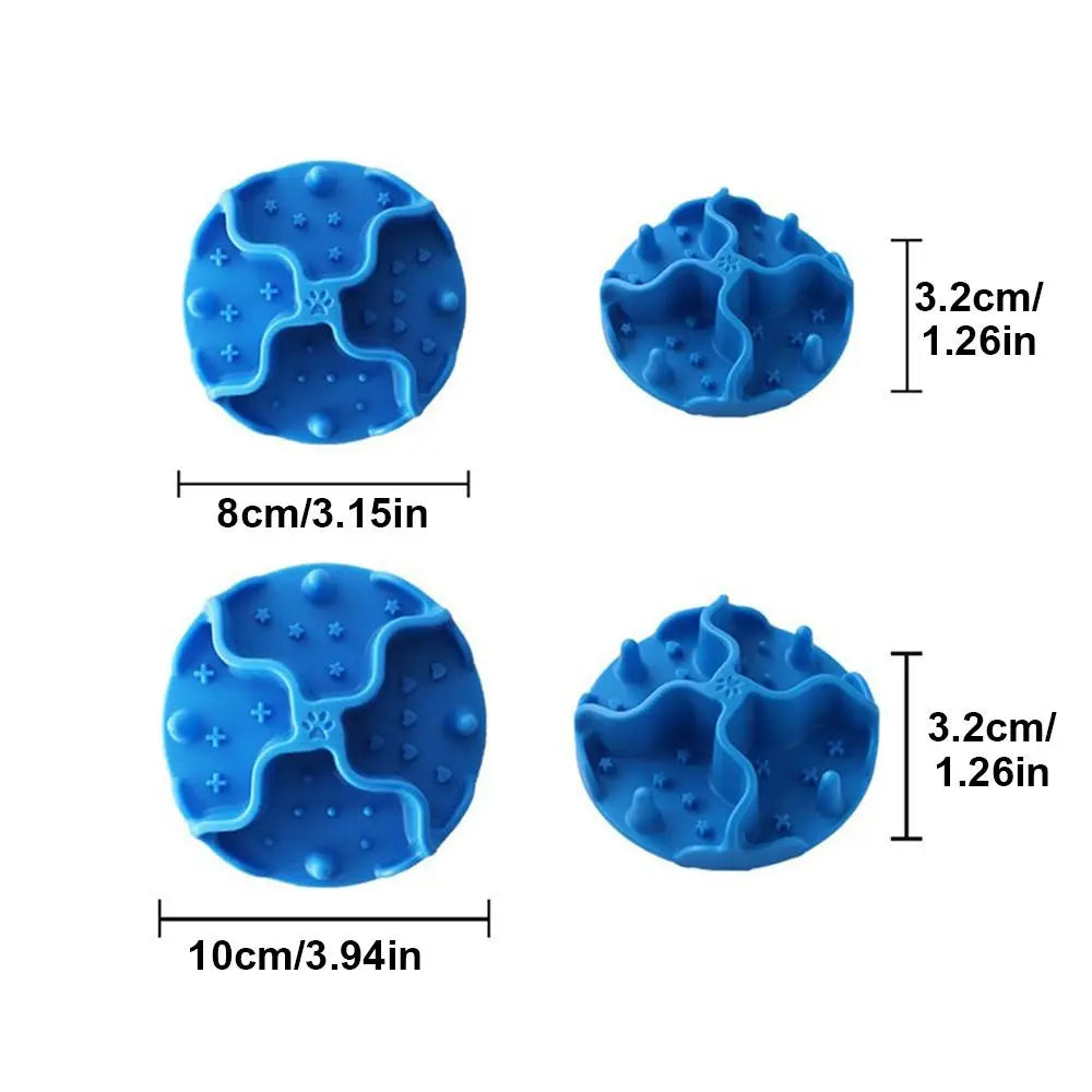 Silicone Slow Feeder Bowl Insert with Suction Cups