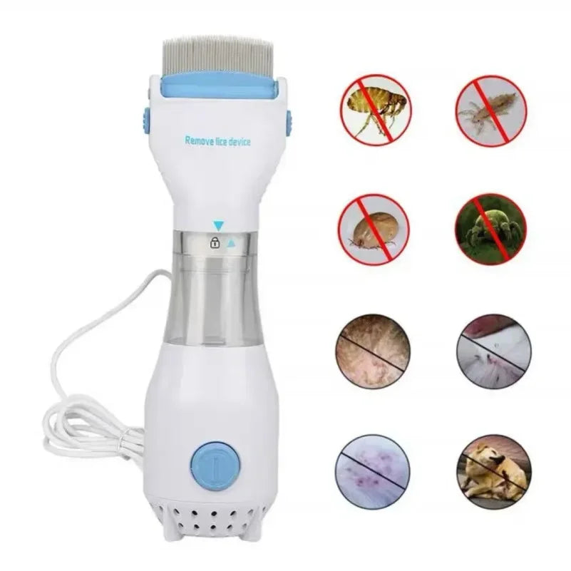Electric Flea & Lice Removal Comb for Dogs & Cats