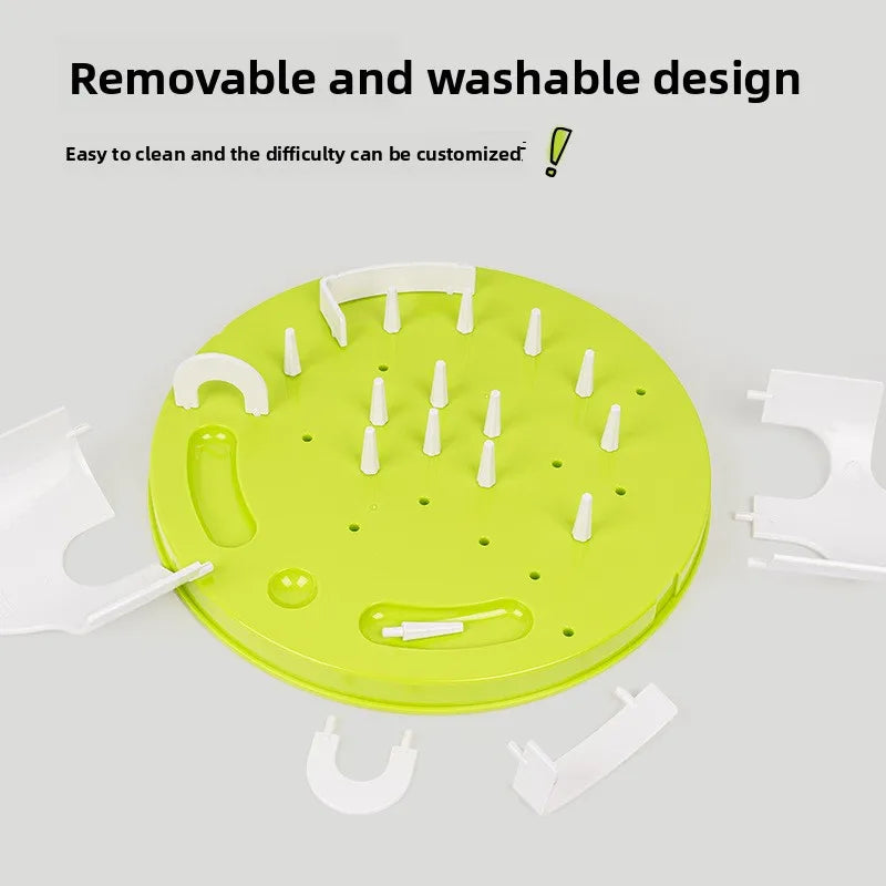 Interactive Cat Maze Puzzle Feeder