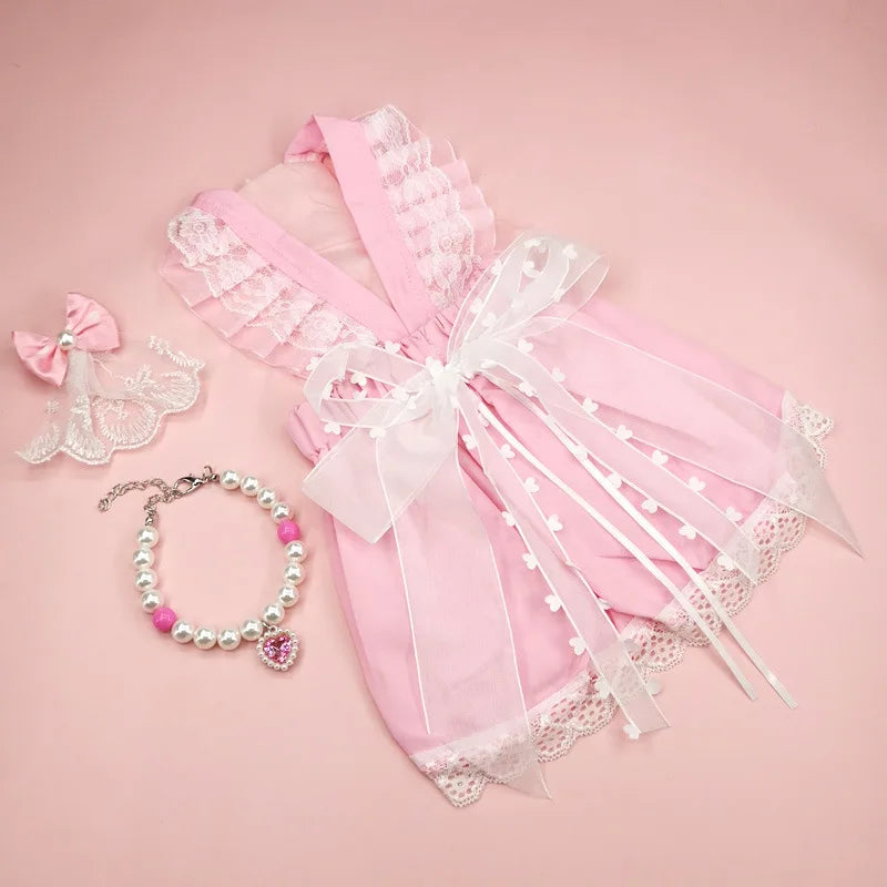 Princess Wedding Dress for Cats & Small Dogs