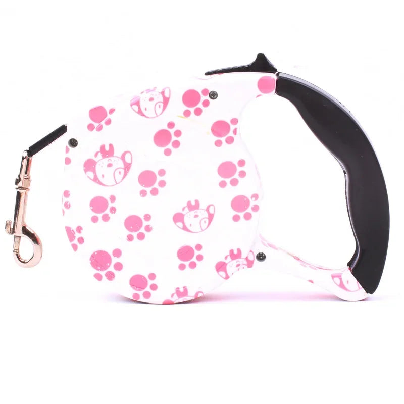 Laisse rétractable pour chien de 5 m