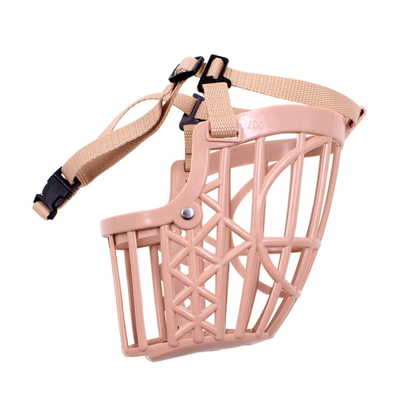 Adjustable Basket Muzzle for Dogs — 7 Sizes