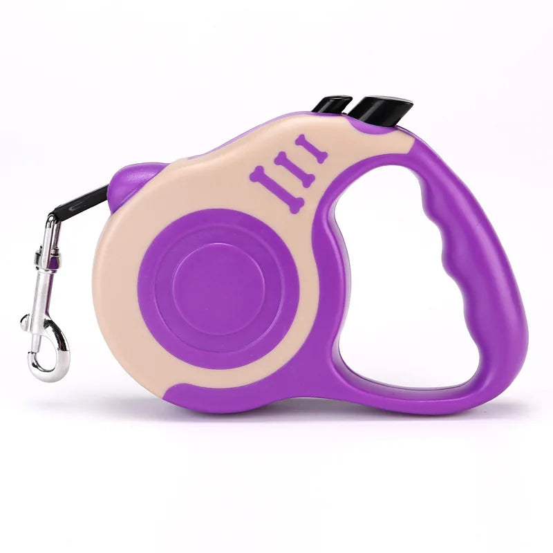 Laisse Rétractable pour Chien - Laisse Extensible Automatique pour Chiens de Petite à Moyenne Taille